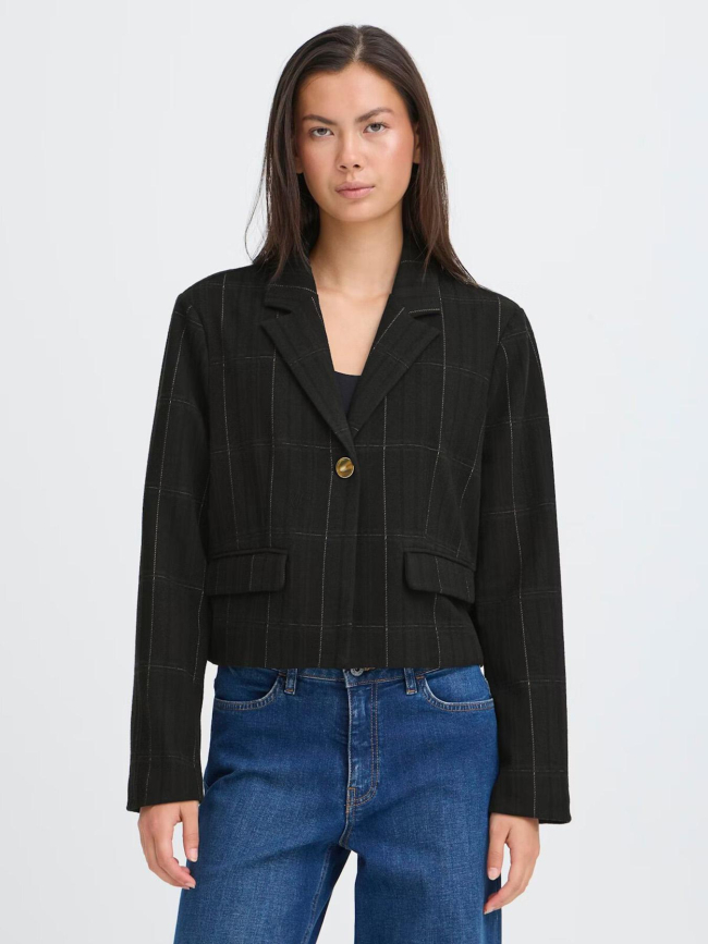 Veste blazer kate wooley noir femme - Ichi