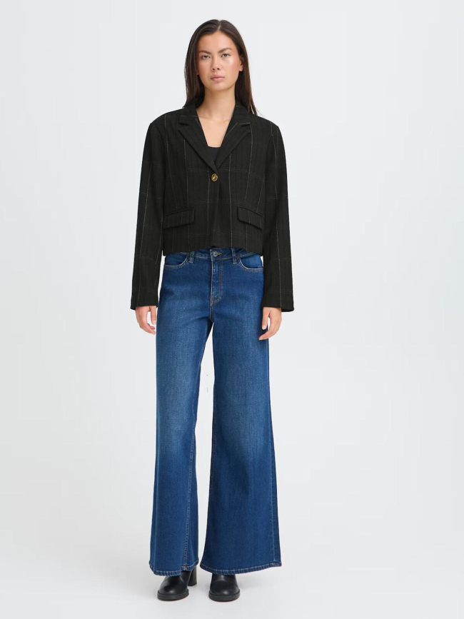 Veste blazer kate wooley noir femme - Ichi