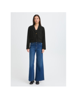 Veste blazer kate wooley noir femme - Ichi