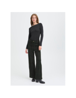 Pantalon kate wooley noir femme - Ichi