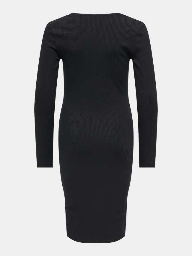 Robe mini côtelé belfast noir fille - Only