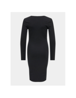 Robe mini côtelé belfast noir fille - Only