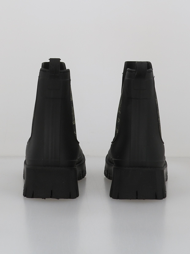 Boots imperméable lula léopard noir femme - Only