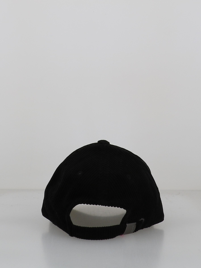 Casquette velours côtelé cirrus noir homme - JOTT
