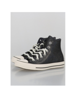 Converse montantes ctas pailleté bleu marine femme