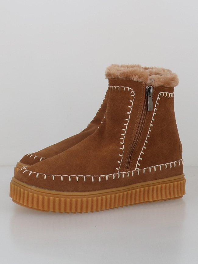 Bottines après-ski inuvik marron femme - Elementerre