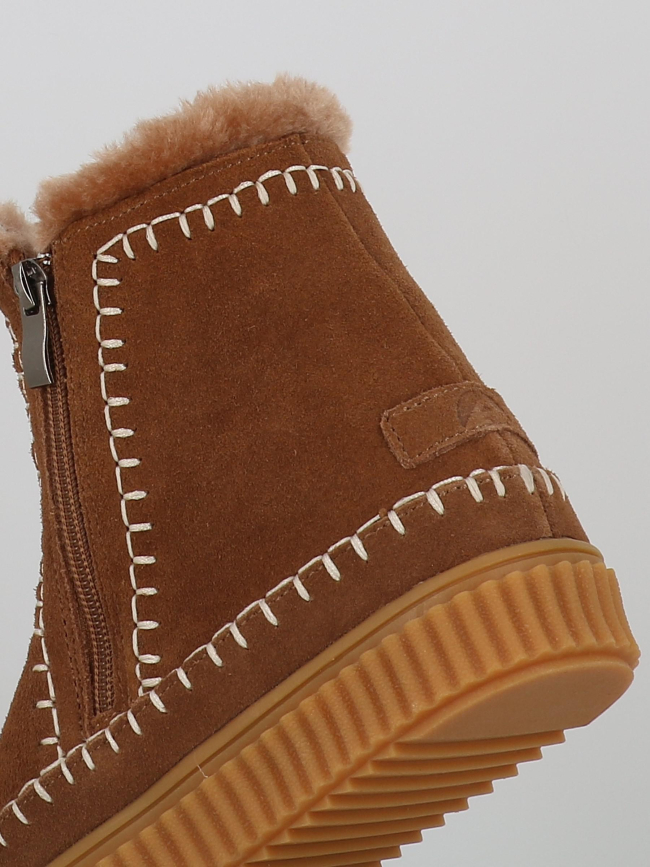 Bottines après-ski inuvik marron femme - Elementerre