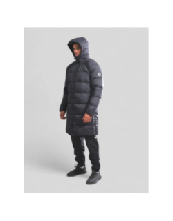Doudoune chauffante longue everton noir homme - Comme Des Loups