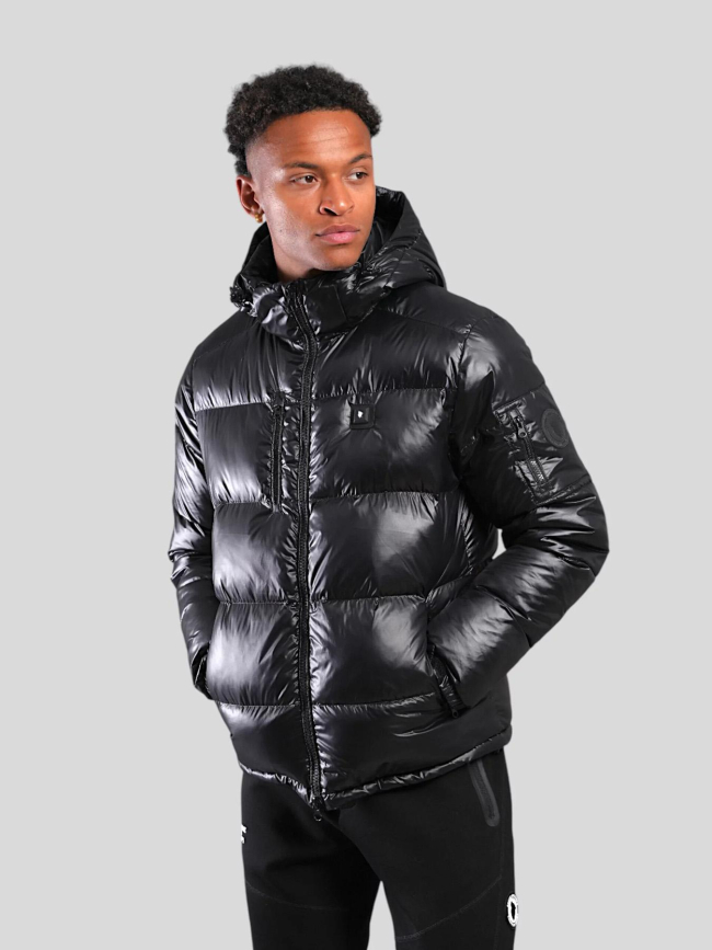 Doudoune chauffante california shiny noir homme - Comme Des Loups