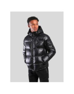 Doudoune chauffante california shiny noir homme - Comme Des Loups
