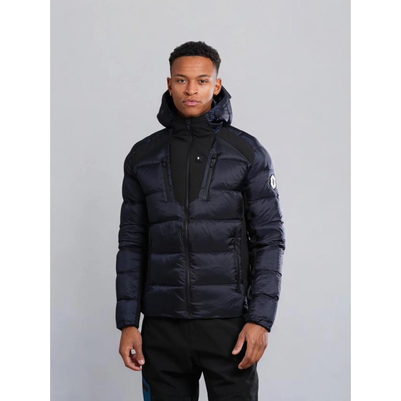 Doudoune chauffante minnesota bleu homme - Comme Des Loups