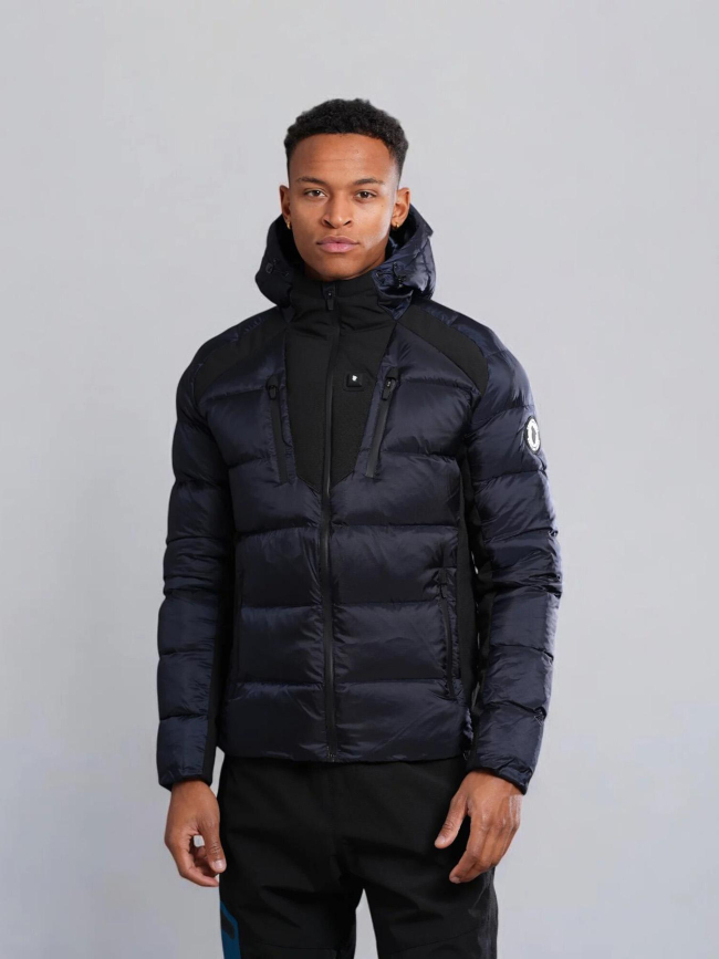 Doudoune chauffante minnesota bleu homme - Comme Des Loups