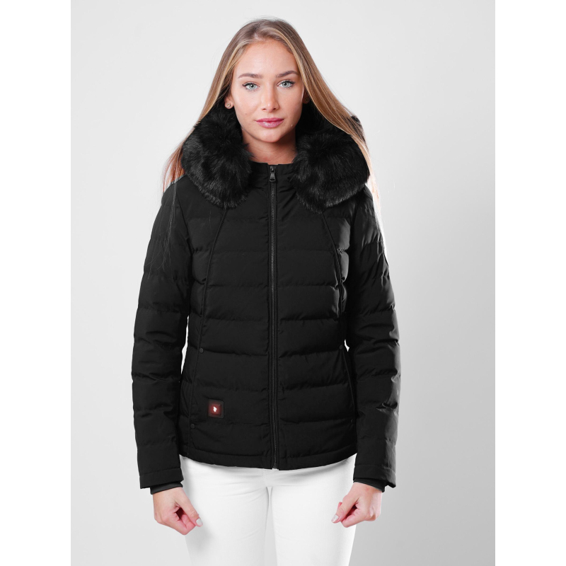 Doudoune chauffante budapest noir femme - Comme Des Loups