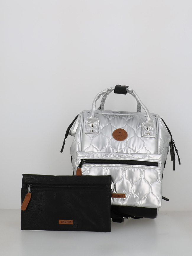 Sac à dos adventurer S astana argenté - Cabaïa