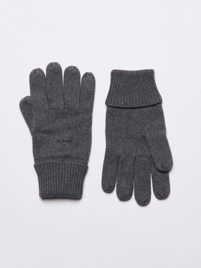 Gants vintage logo gris homme - Superdry