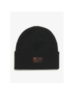 Bonnet en maille surplus bleu marine homme - Superdry