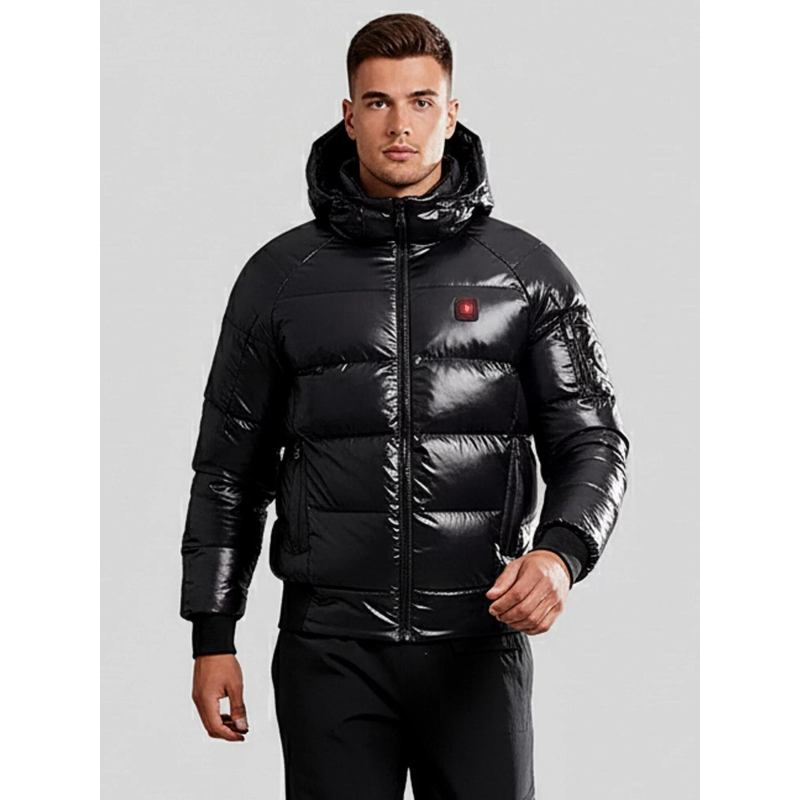 Doudoune chauffante turin noir homme - Comme Des Loups