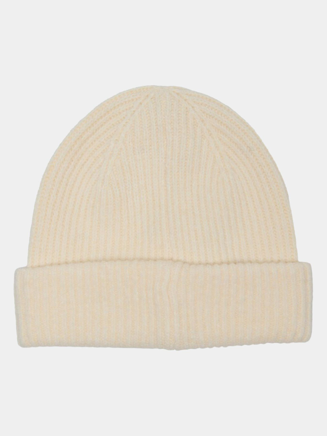 Bonnet cœur brodé hearty écru femme - Only