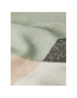 Echarpe hunter graphic vert rose femme - Only