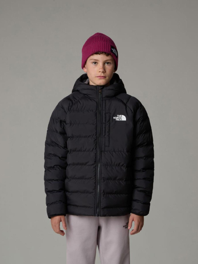 Doudoune réversible perrito noir gris enfant - The North Face
