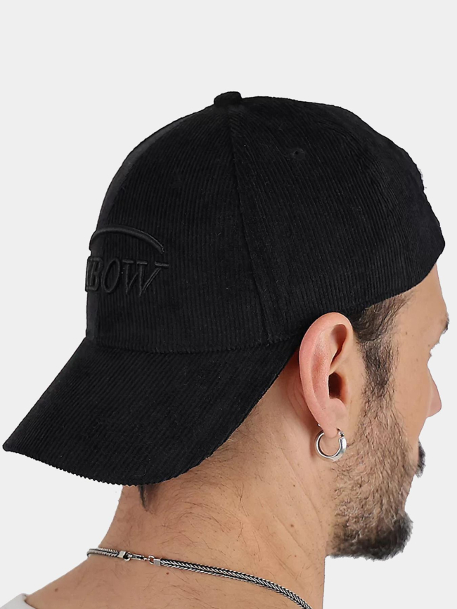 Casquette velours côtelé logo brodé noir - Oxbow