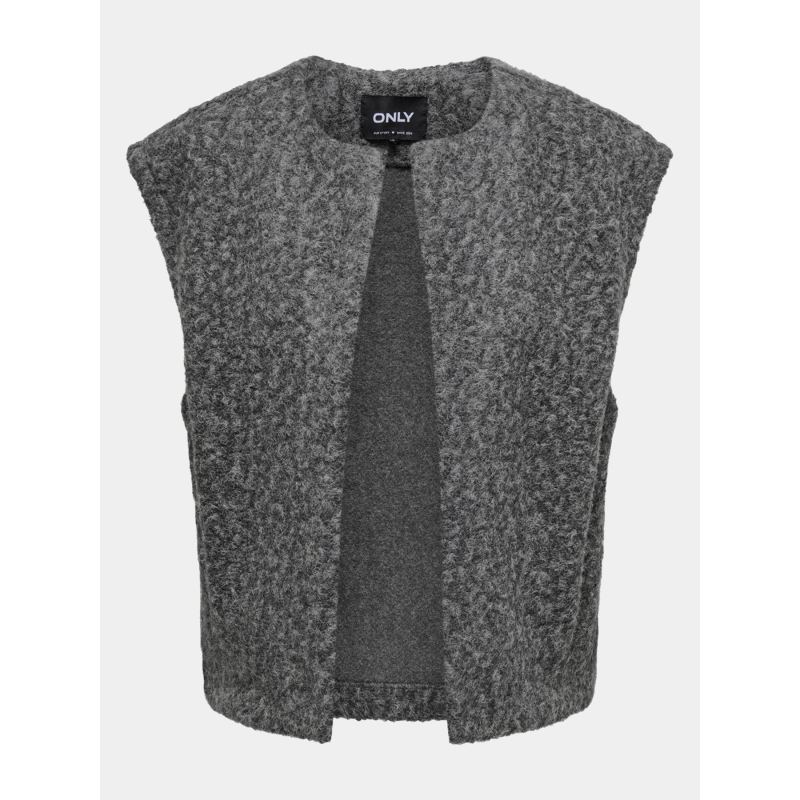 Veste sans manche mila life gris femme - Only