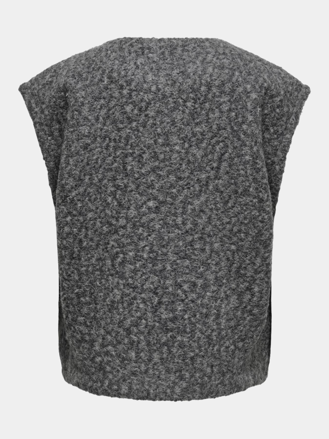 Veste sans manche mila life gris femme - Only