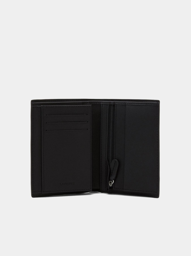 Portefeuille billfold noir homme - Lacoste