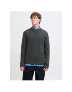 Pull en laine clamb gris anthracite homme - Jack & Jones