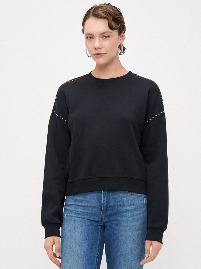 Sweat lotte trina noir femme - Vero Moda