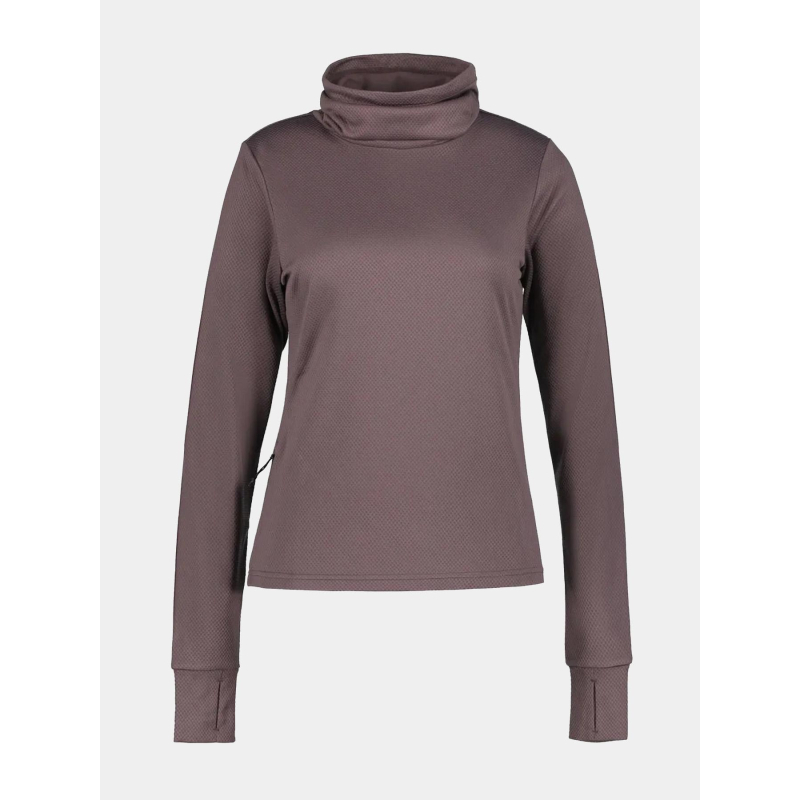 Haut de running à manches longues multia violet femme - Rukka