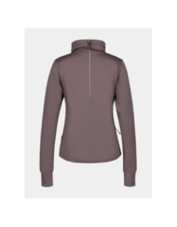 Haut de running à manches longues multia violet femme - Rukka