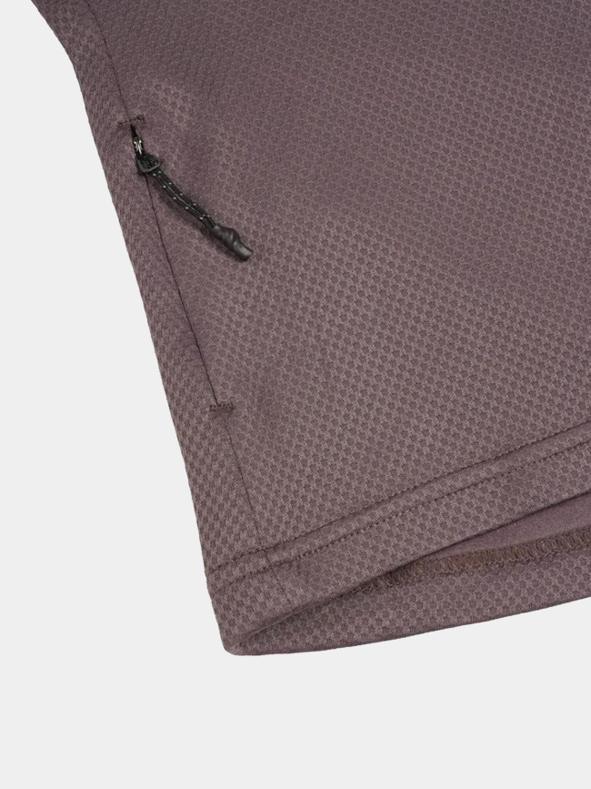 Haut de running à manches longues multia violet femme - Rukka