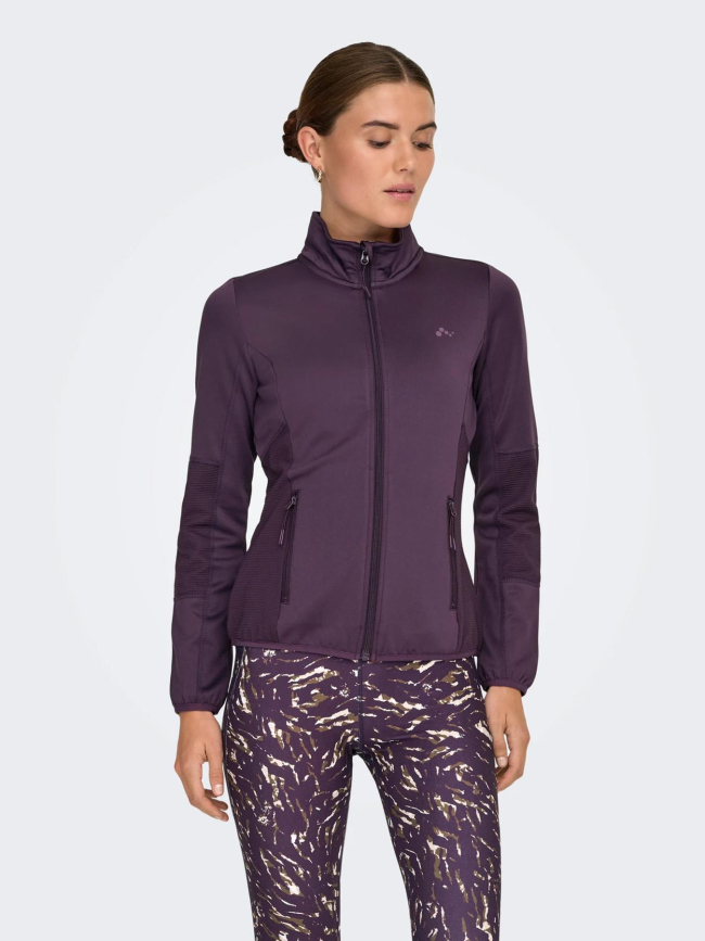 Veste de sport onpjetta violet femme - Only
