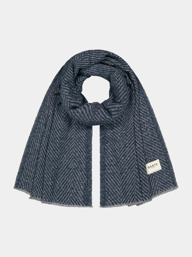 Echarpe rayé sohoho bleu nuit homme - Barts