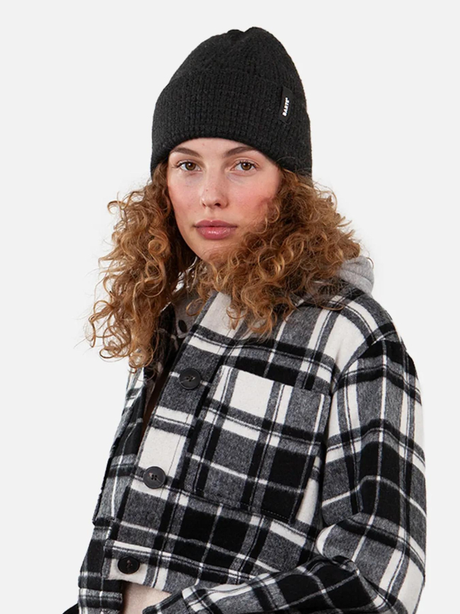 Bonnet vireo turnup noir femme - Barts