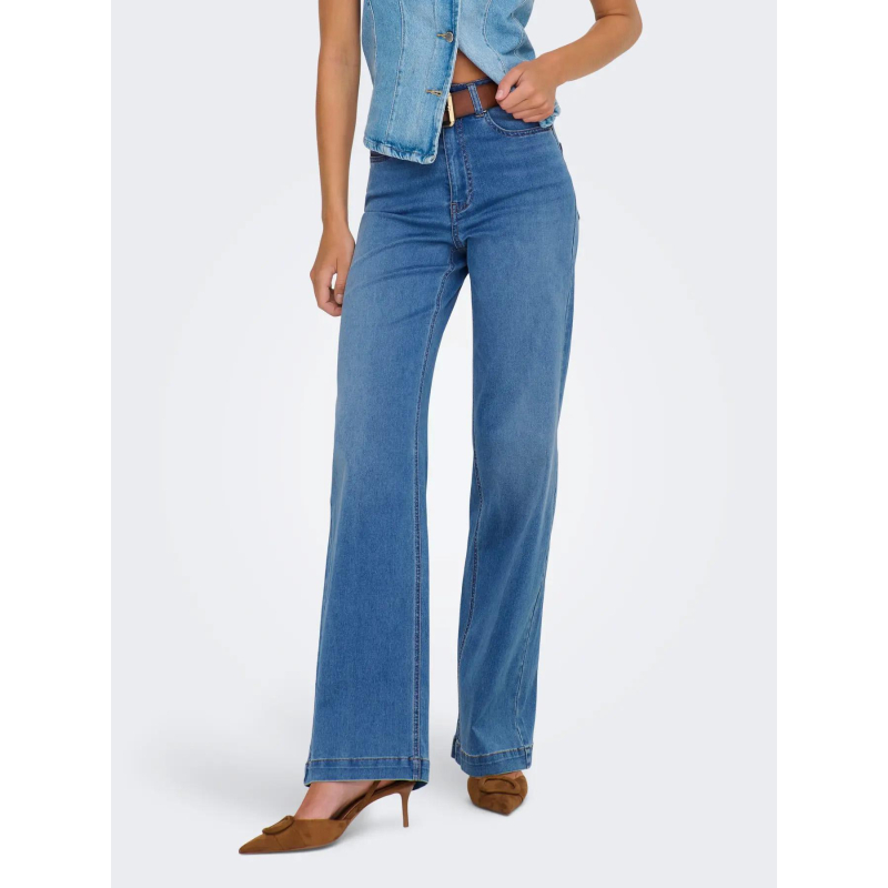 Jean large madison royal bleu femme - Only