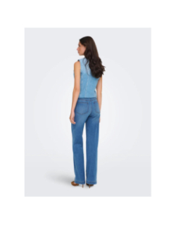 Jean large madison royal bleu femme - Only