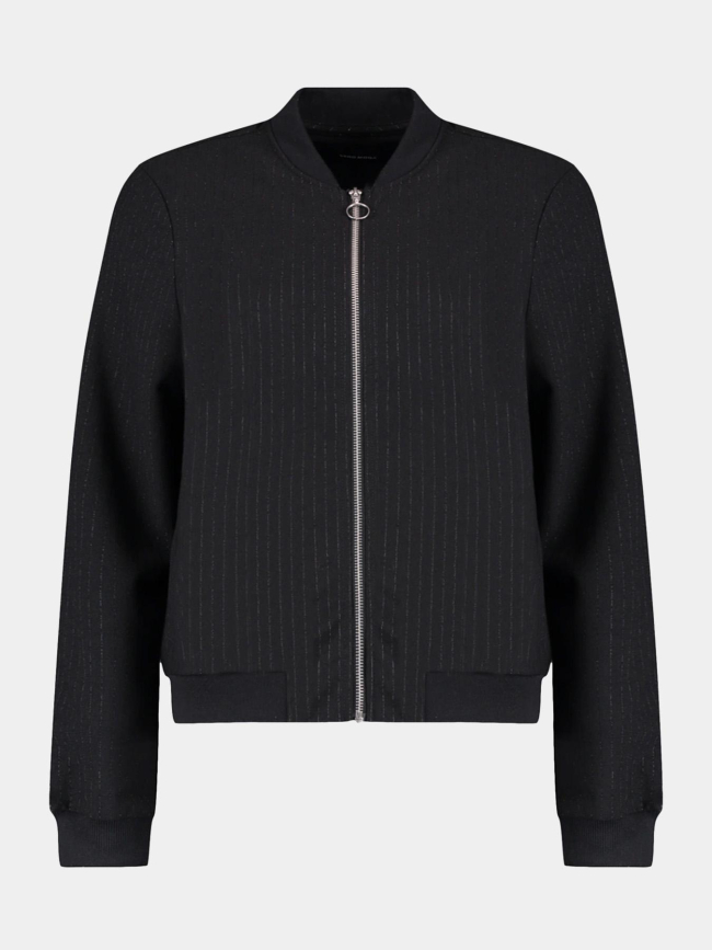 Veste bomber pailletée berlin coco noir femme - Vero Moda
