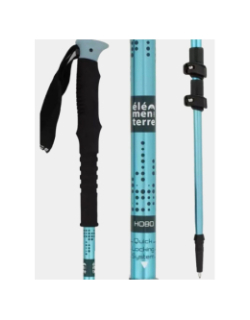 Bâton de randonnée ajustable speed lock hobo bleu - Elementerre