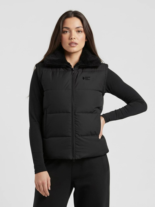 Doudoune réversible smooth noir femme - Comme Des Loups