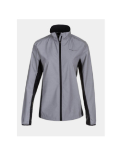 Veste de sport réfléchissante rumey gris femme - Endurance