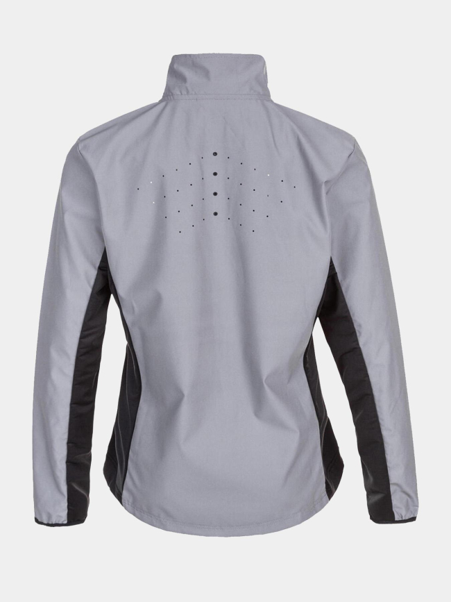 Veste de sport réfléchissante rumey gris femme - Endurance
