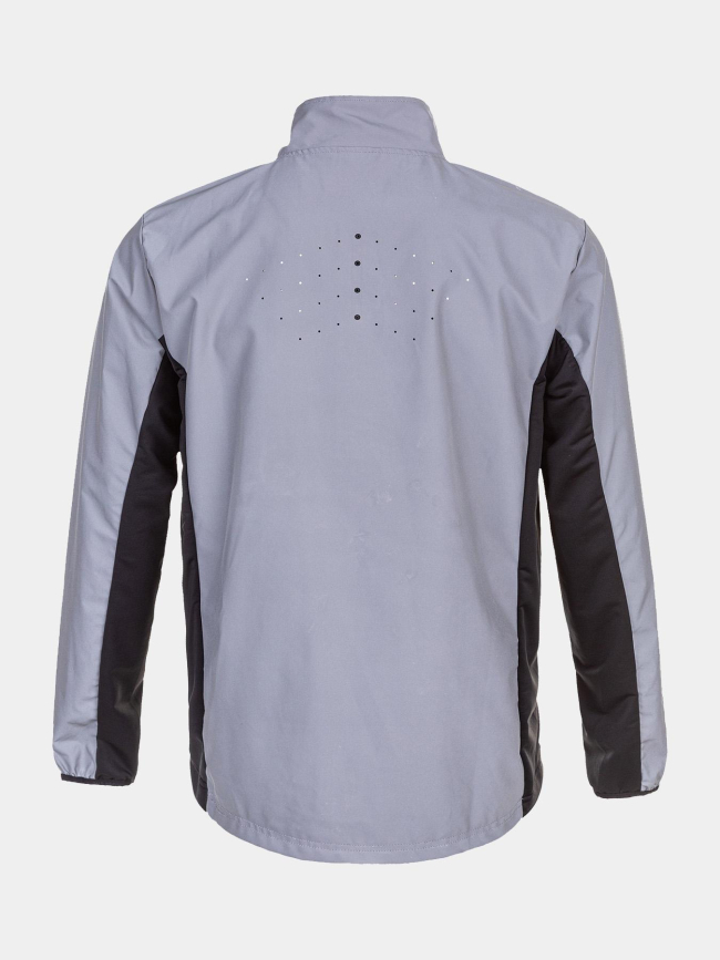 Veste de running réfléchissante peelier gris homme - Endurance
