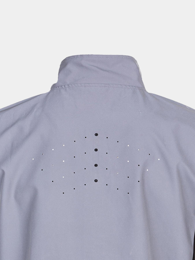 Veste de running réfléchissante peelier gris homme - Endurance