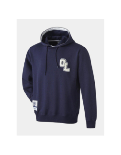 Sweat à capuche ol campus bleu adulte - Olympique Lyonnais