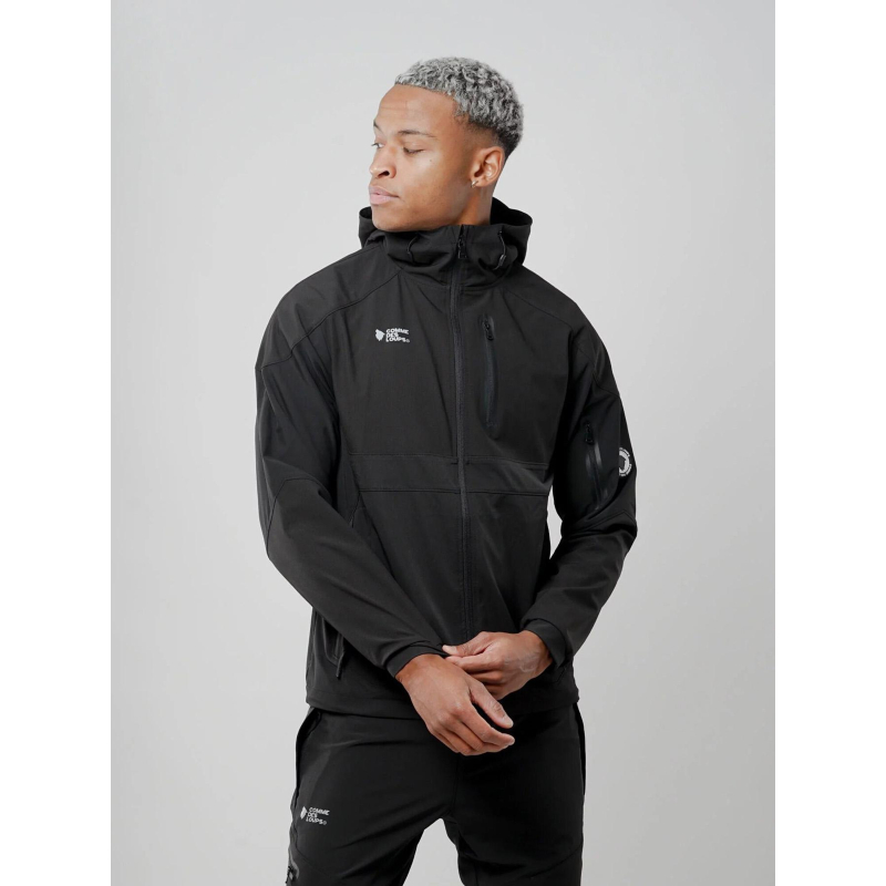 Veste softshell wolf tech noir homme - Comme Des Loups