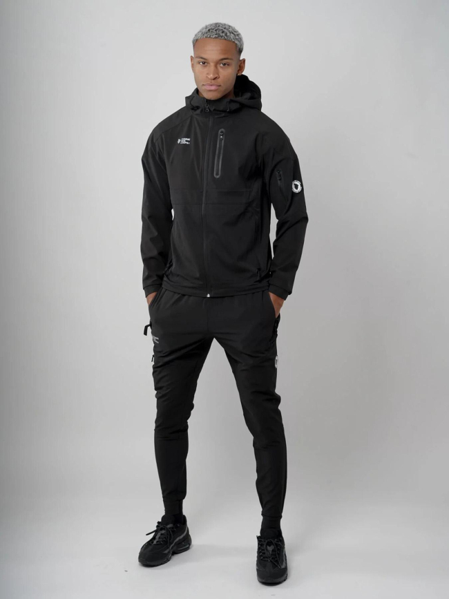 Veste softshell wolf tech noir homme - Comme Des Loups