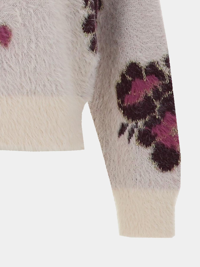 Pull vmpoilu à fleurs beige femme - Vero Moda