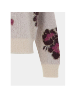 Pull vmpoilu à fleurs beige femme - Vero Moda